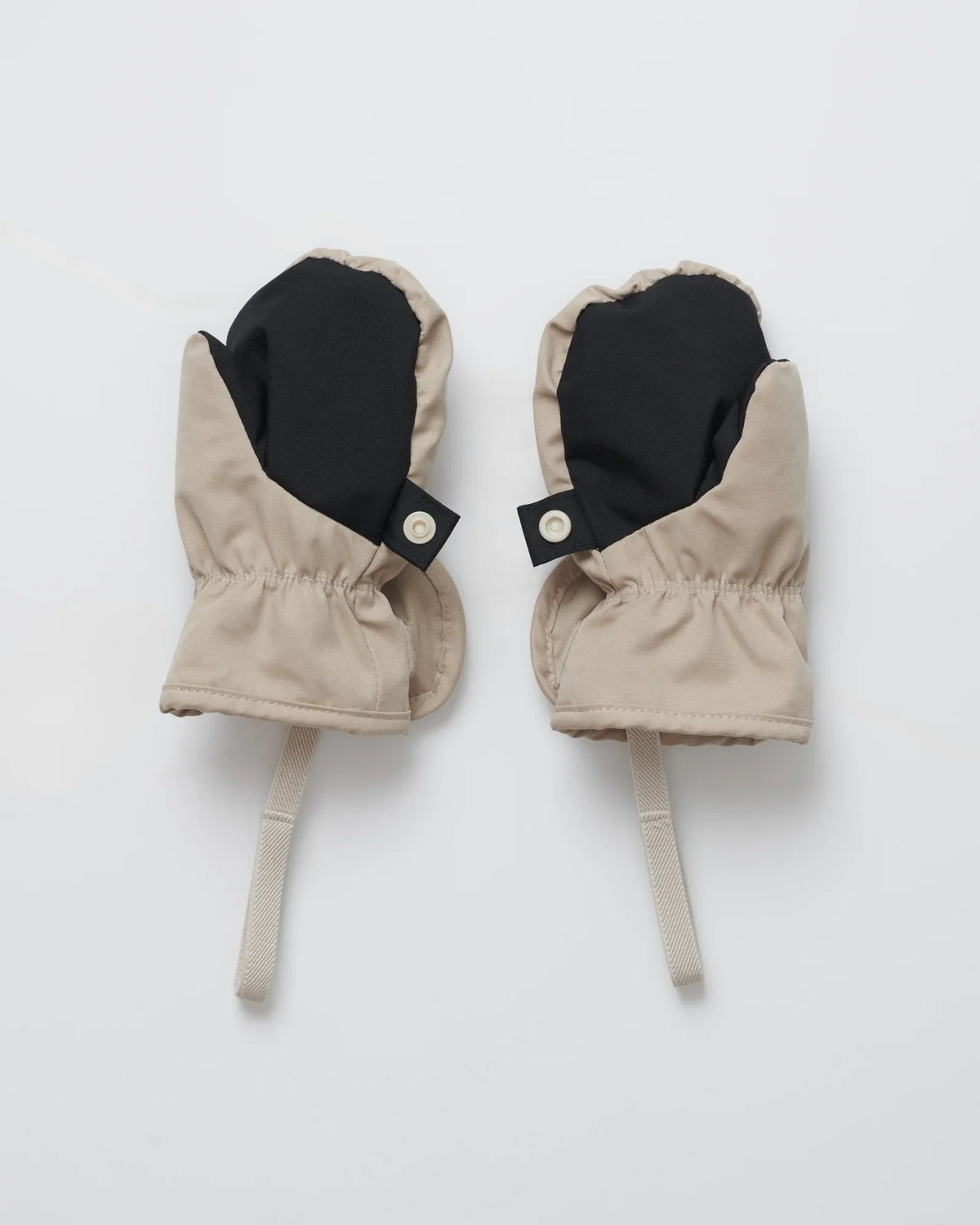 Benji Plush Mittens | Oat