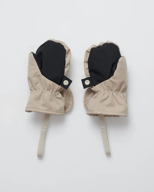 Benji Plush Mittens | Oat