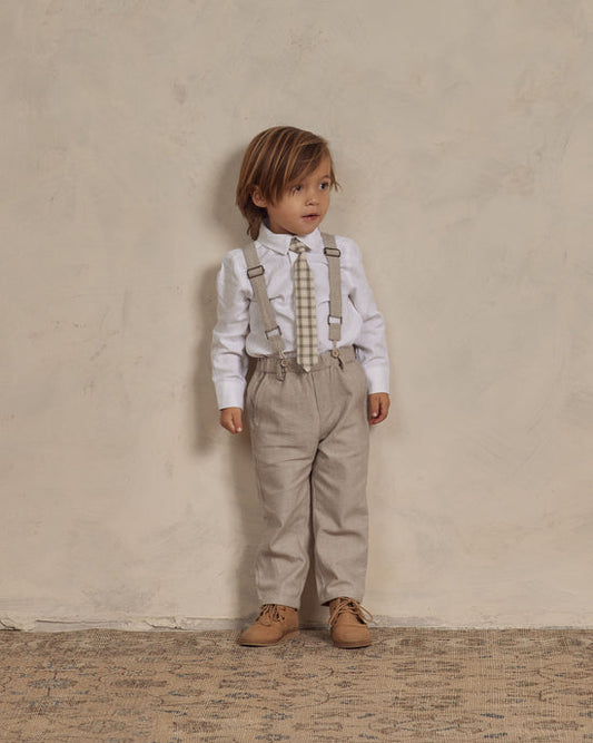 Suspender Pant | Fog