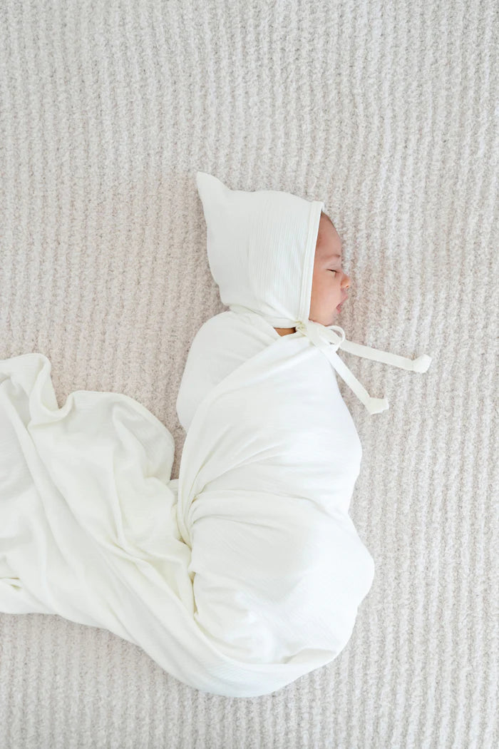 Ribbed Swaddle Blanket | Wren