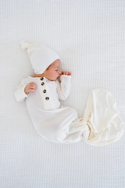 Knotted Gown | Wren (Ribbed)