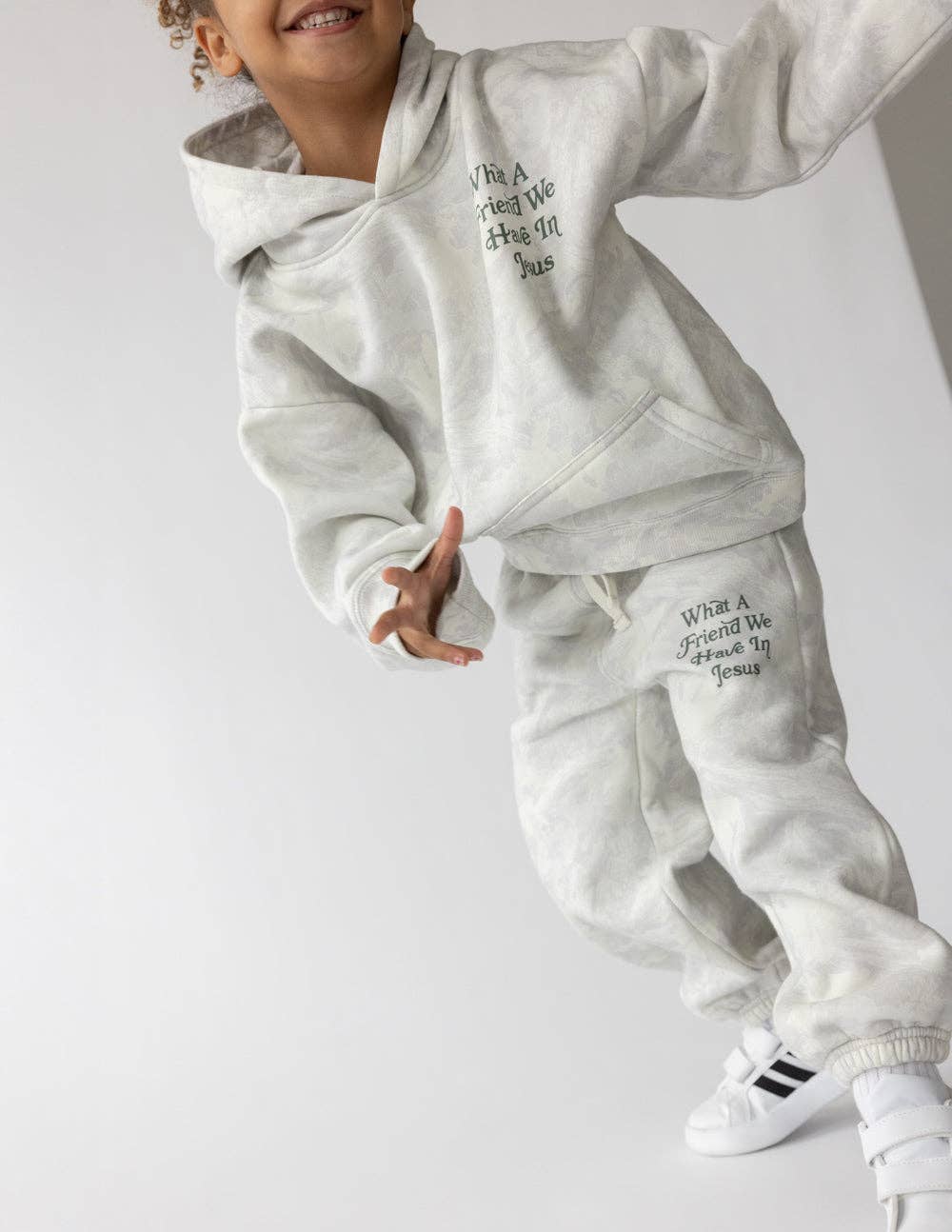 What a Friend in Jesus | Camo Kids Sweatpant