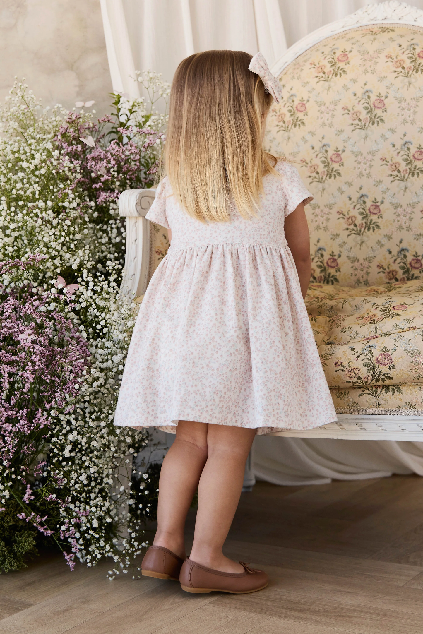 Organic Cotton Dahlia Dress | Posy Milk