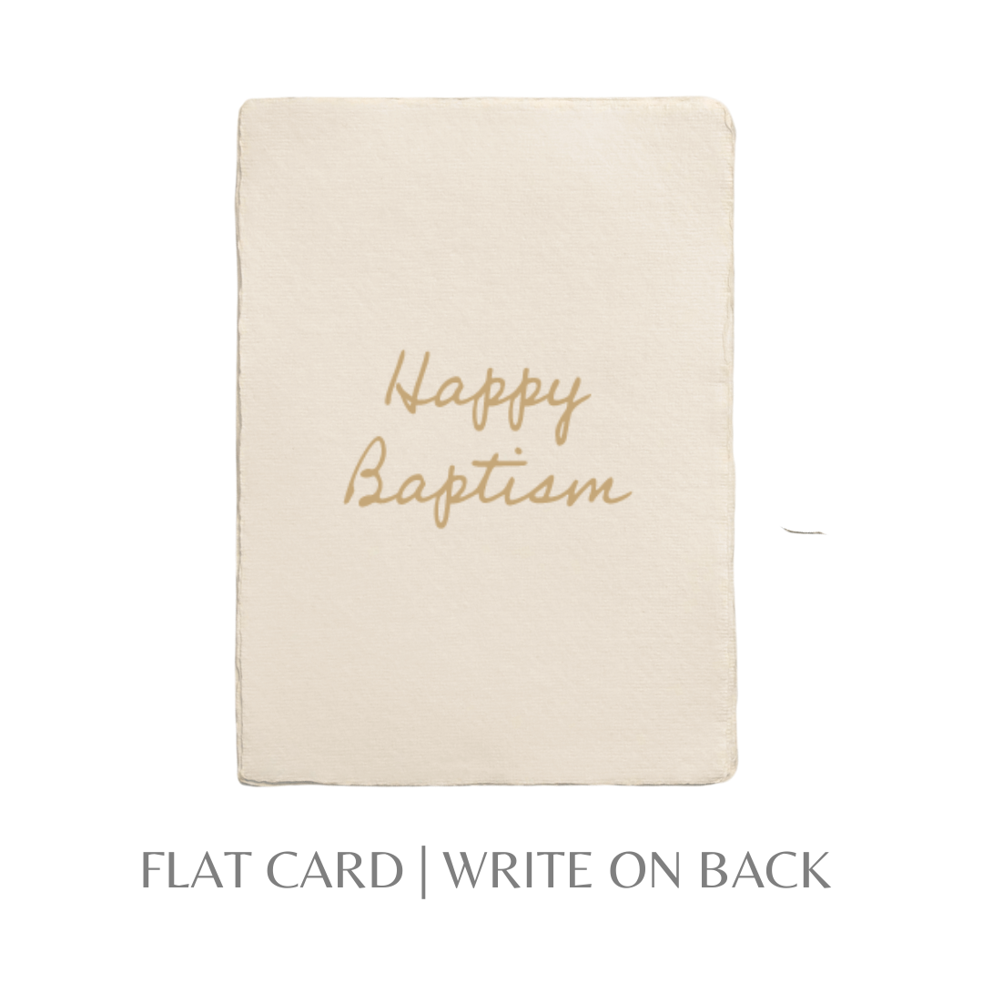 Happy Baptism | Religious/Christian Greeting Card
