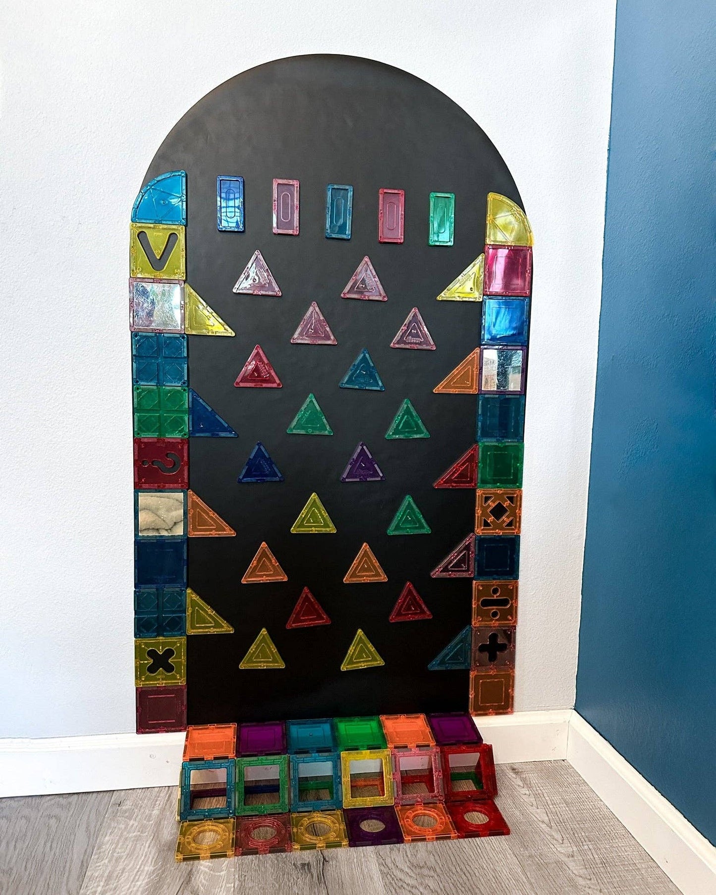 Magic Playwall - Arch Magnetic Wall Decal for Kids | Caramel