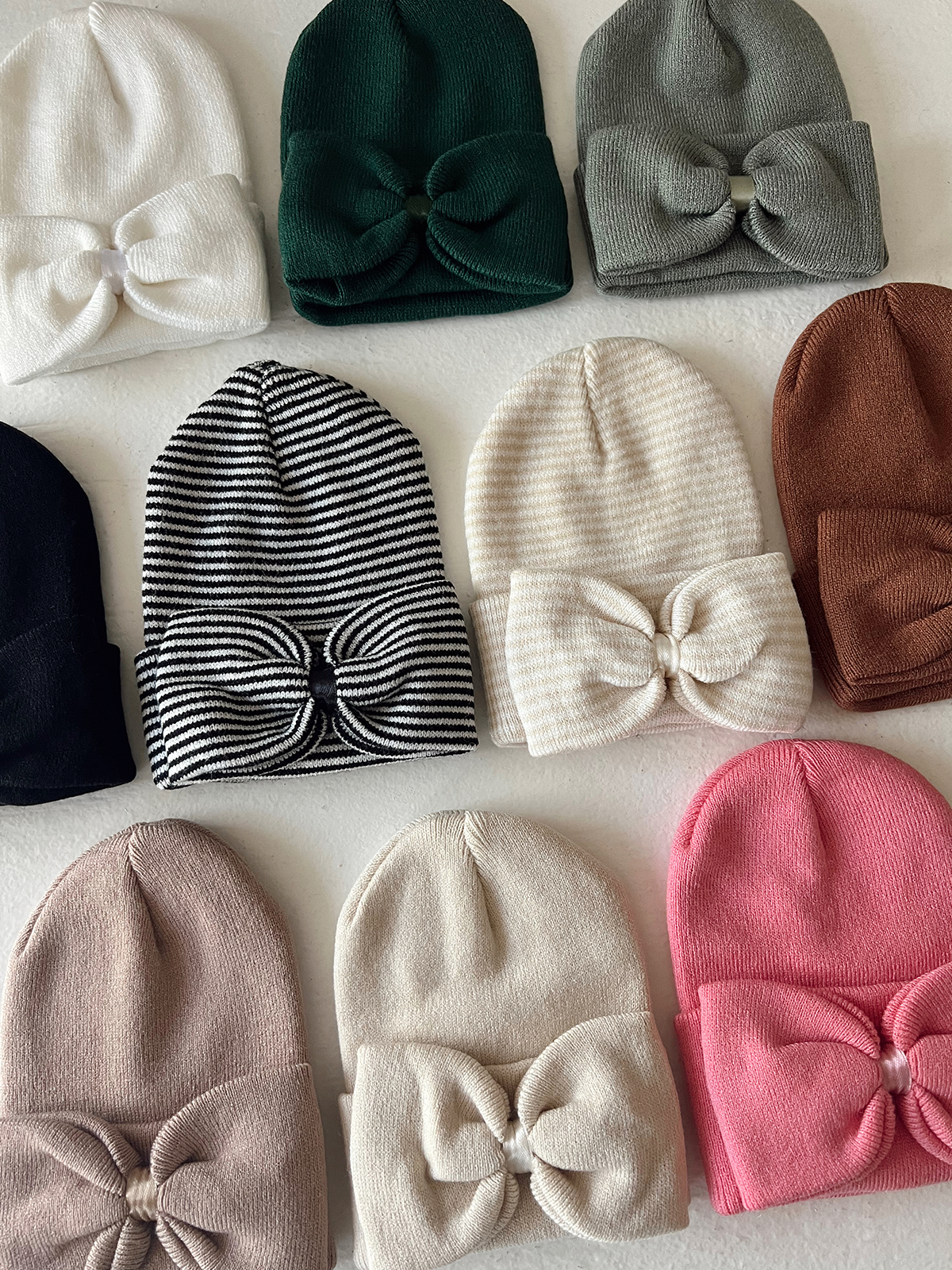 Baby's First Hat®, Warm White Bow