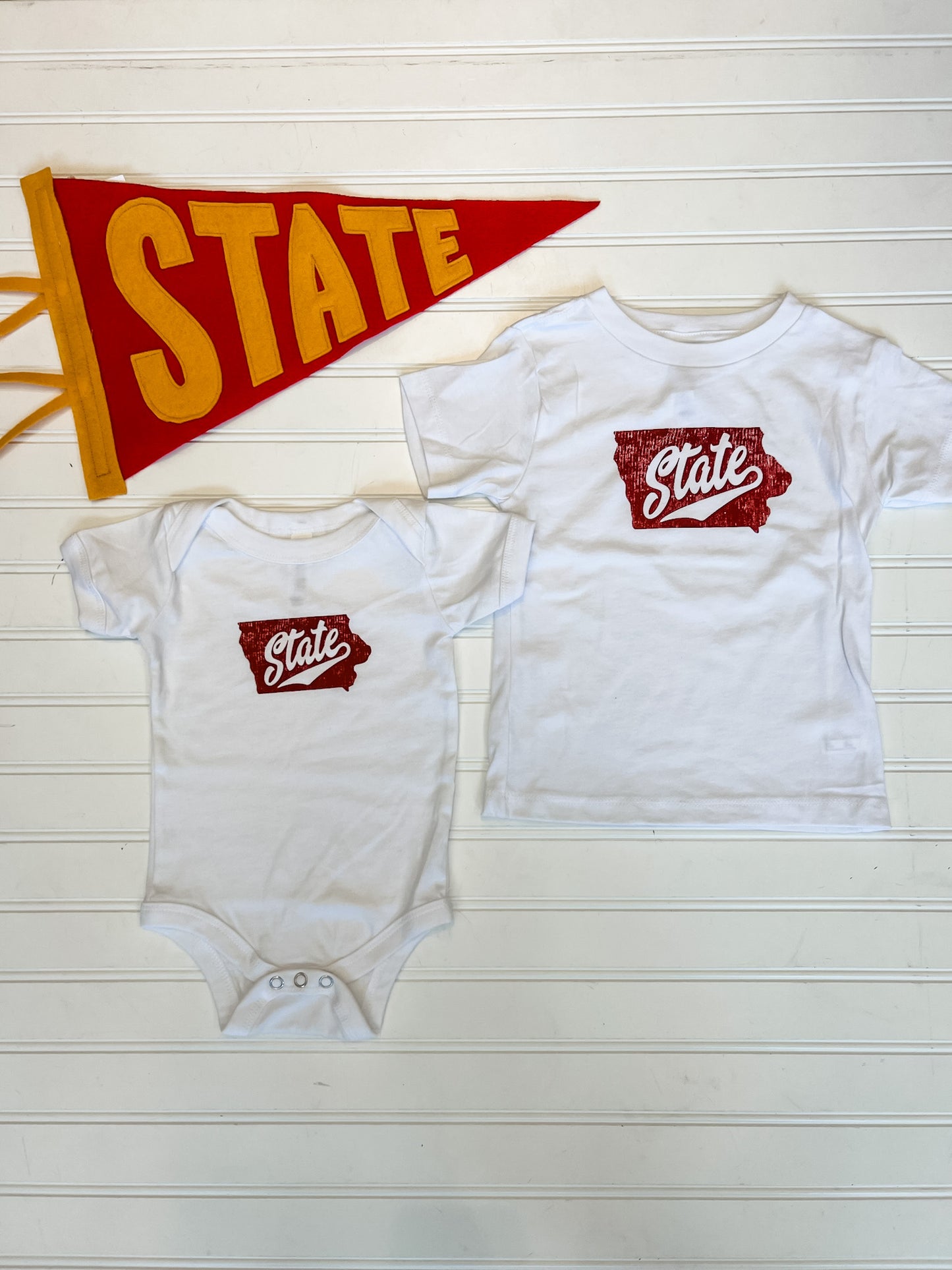 State Tee | White