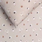 Twin Sheet w/ Pillow Case | Football
