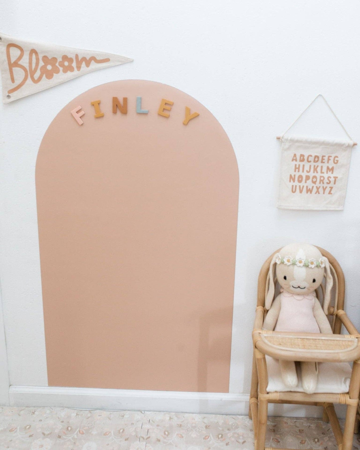 Magic Playwall - Arch Magnetic Wall Decal for Kids | Caramel