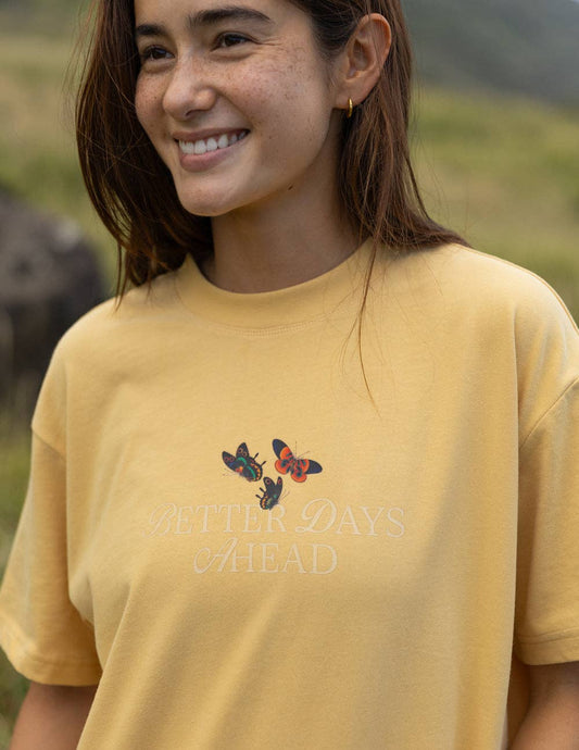 Butterfly Better Days Ahead | Adult Tee
