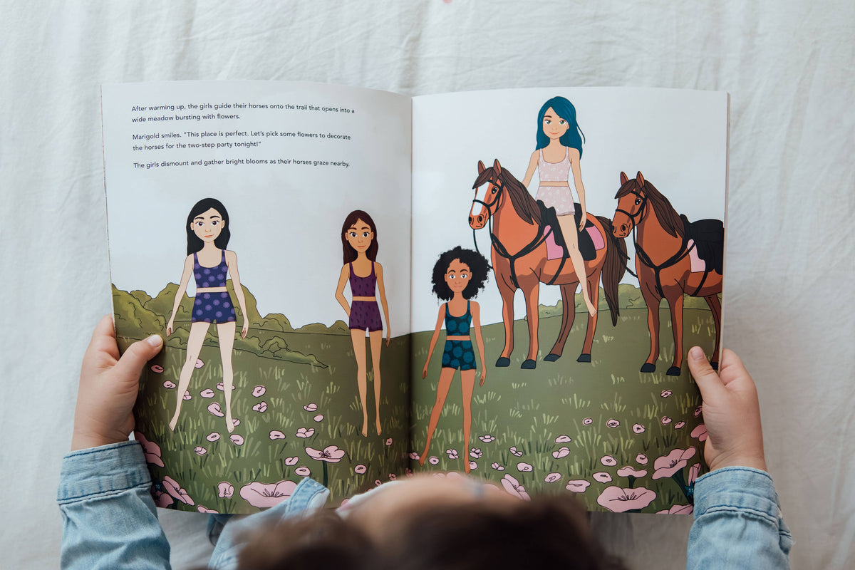 My Fancy Sticker Storybook: Horses & Ponies