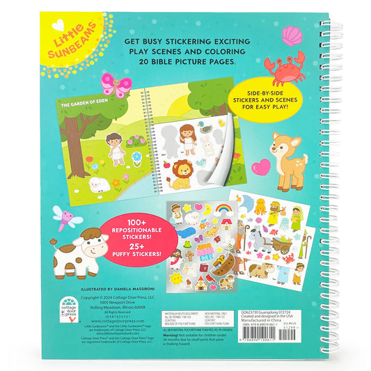 Bible Sticker Jesus Interactive Activity Book