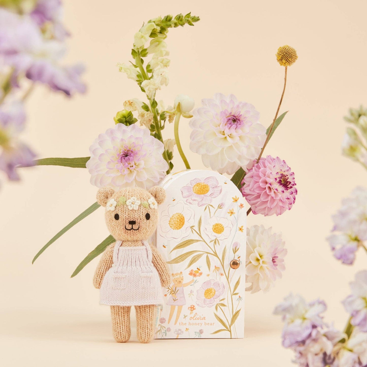 Tiny Olivia the Honey Bear | cuddle+kind doll