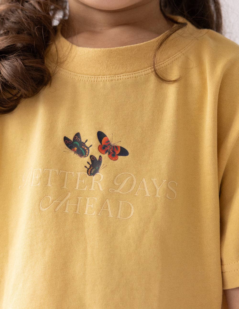 Better Days Butterfly | Kids Tee