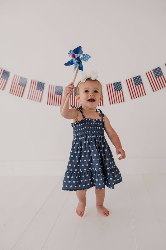 American Stars Tiered Mini Dress