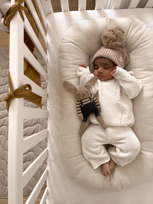 Luna + Luca Chunky Knit Sweater | White