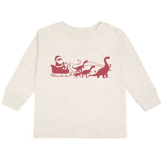 Dino Christmas Long Sleeve Shirt