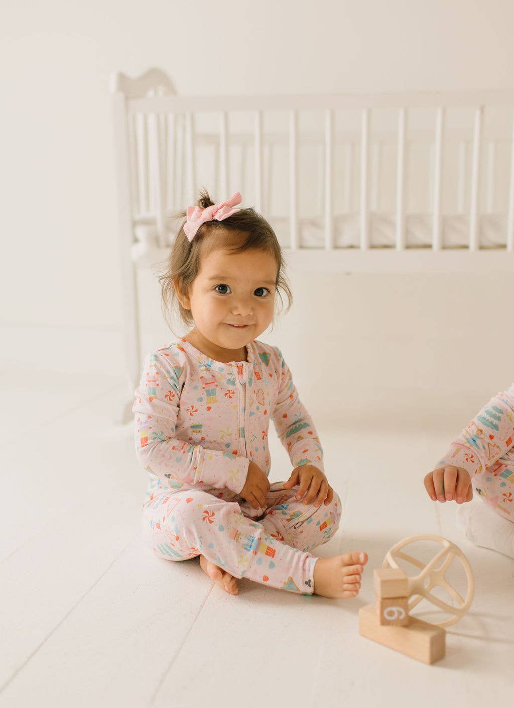 Bamboo Convertible Feet Zip Sleeper | Sugar Plum