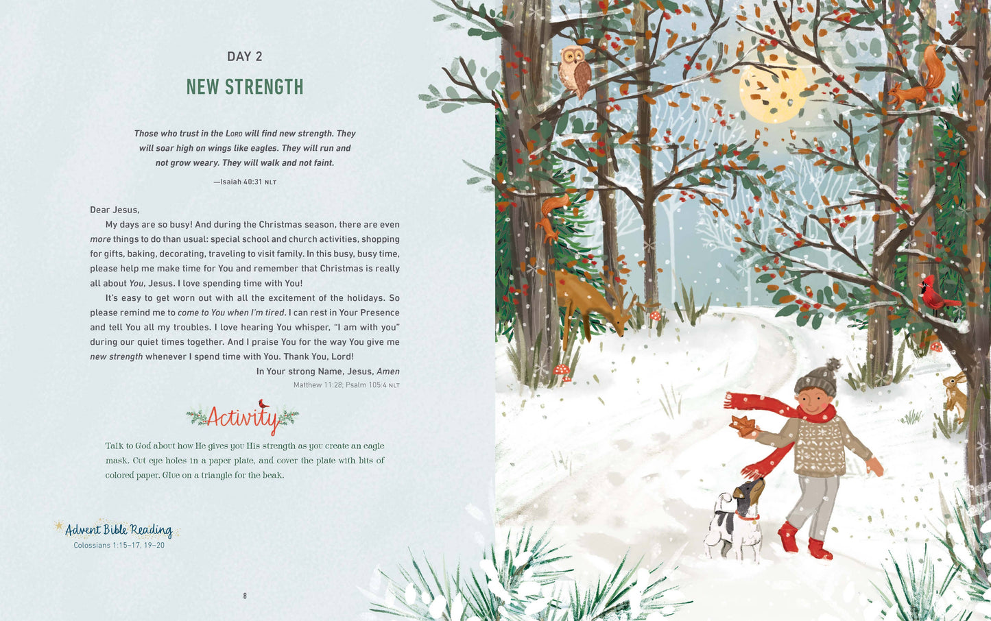 Jesus Listens For Christmas: 25 Prayers and Devotions for Kids