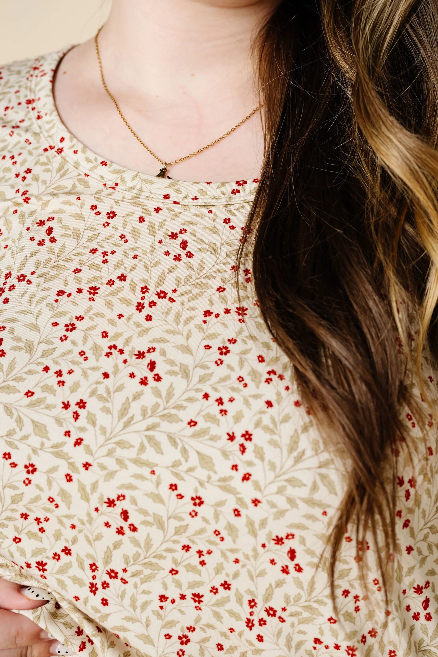 Women's Lounge Long Sleeve Tee | Holly