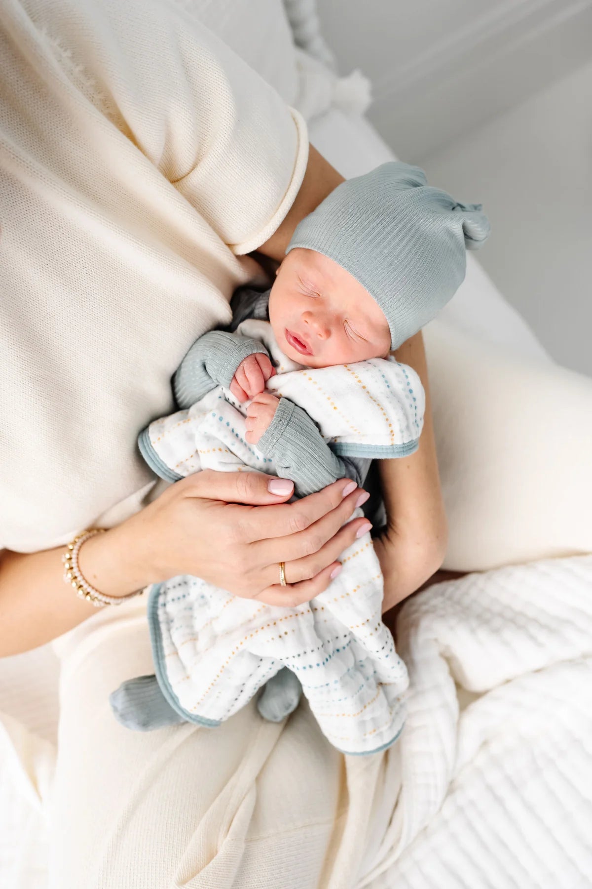 Cloud Muslin Burp Cloth 2 Packs | Conrad + Steel