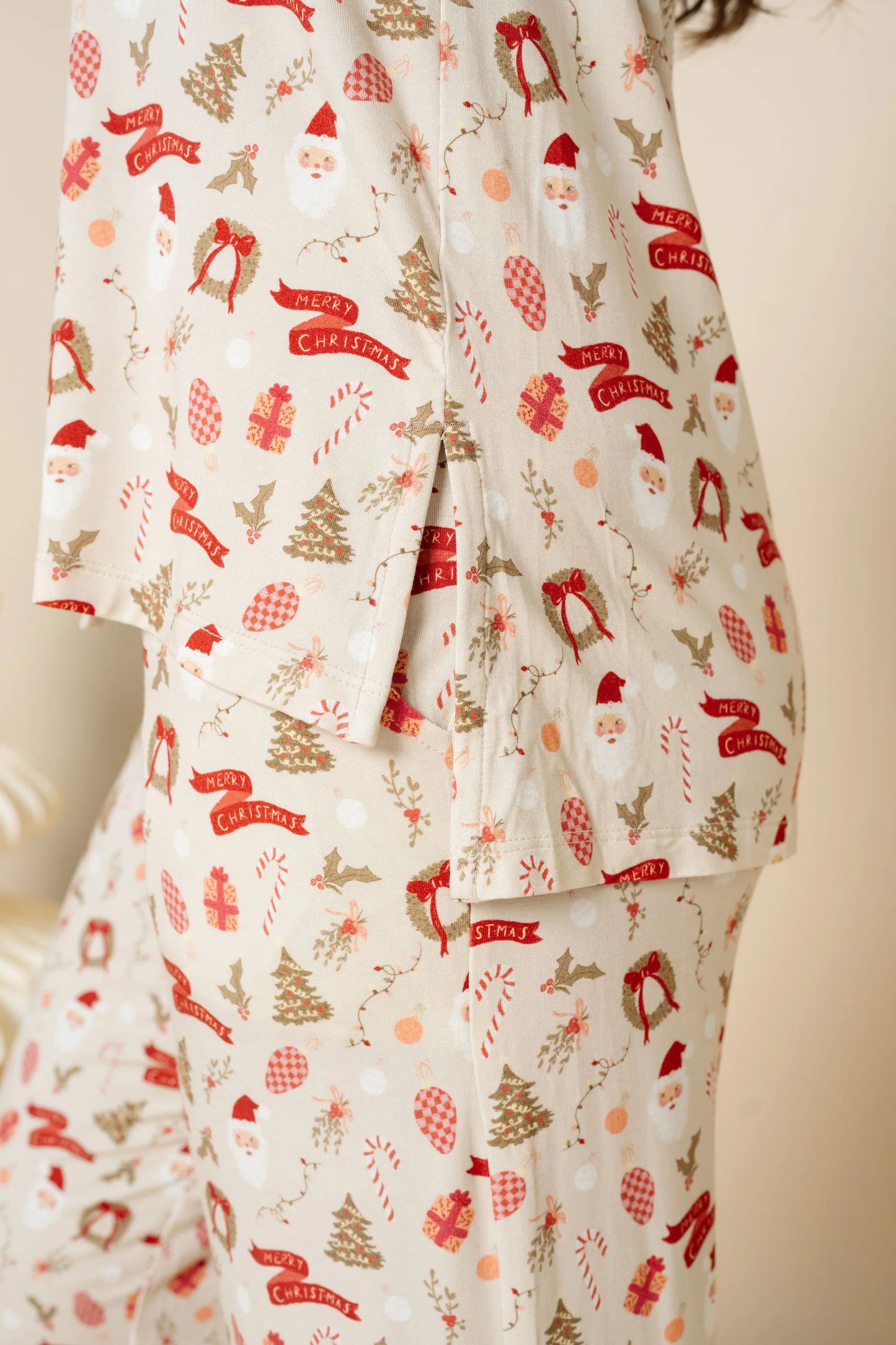 Women's Lounge Long Sleeve Tee | Mistletoe