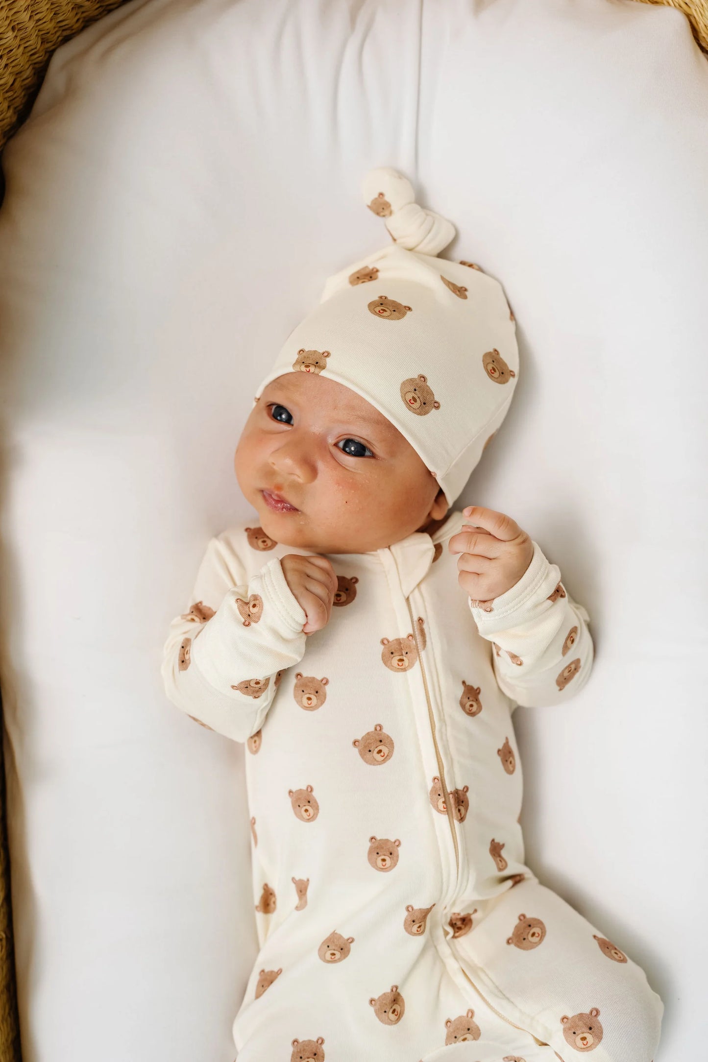 Teddy Zipper Footie