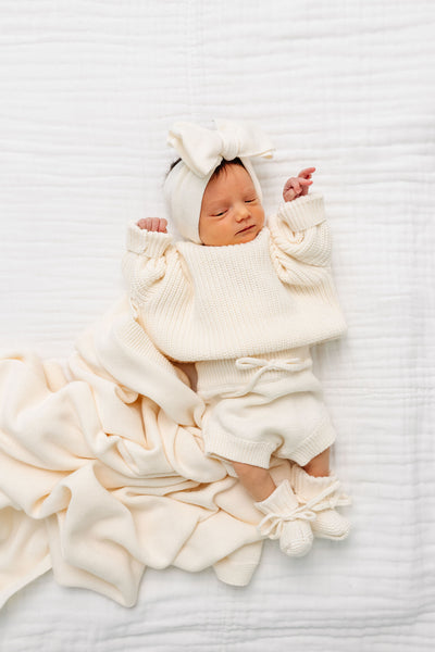 Knit Headband | Ivory