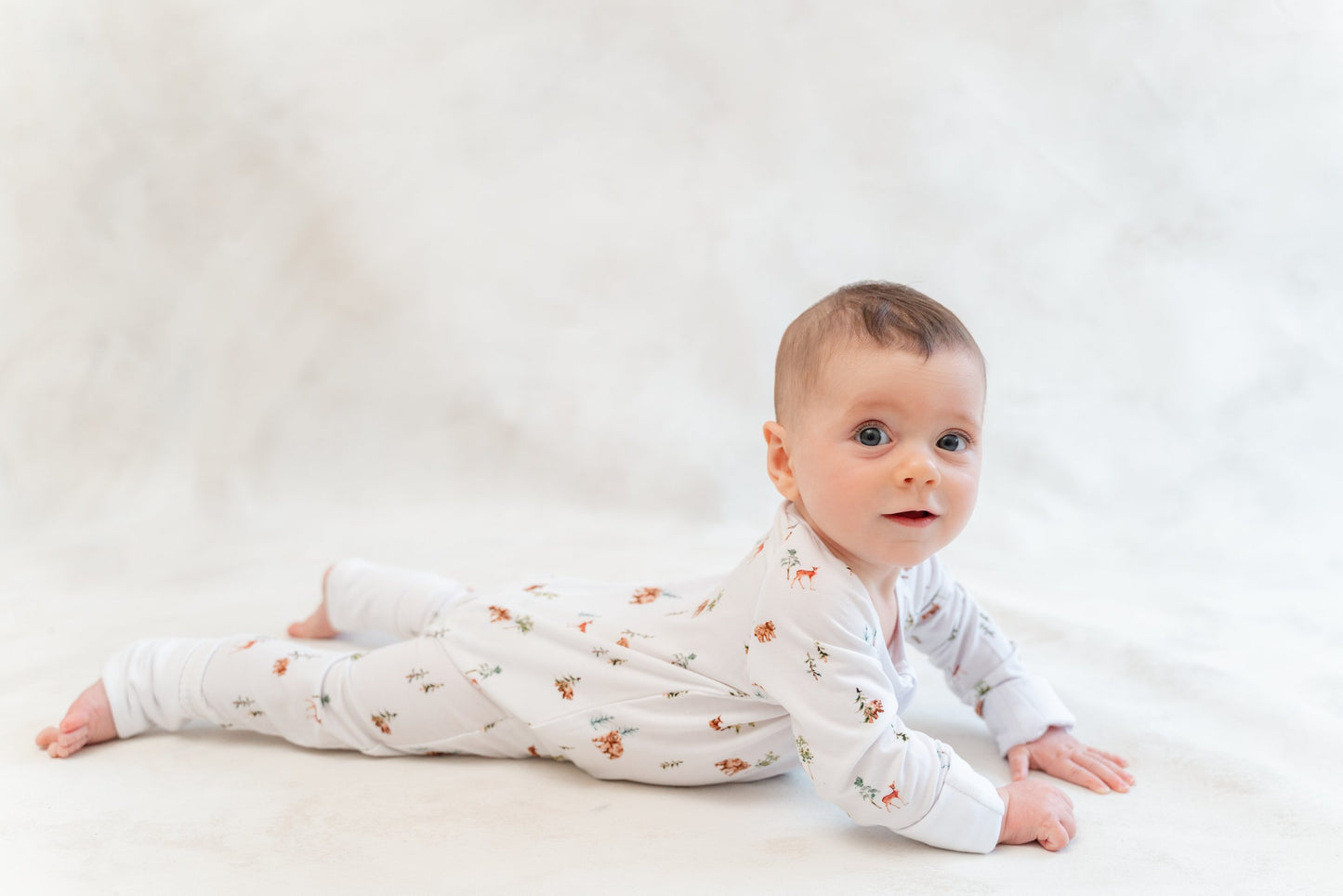 Bamboo Zip Convertible Romper | Wild Woods
