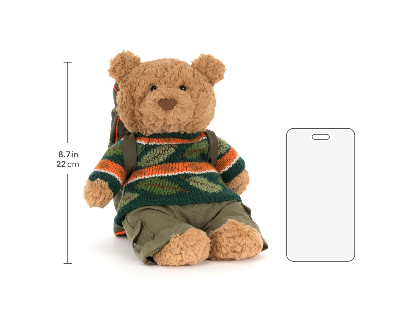 Bartholomew Bear Hiking Outfit