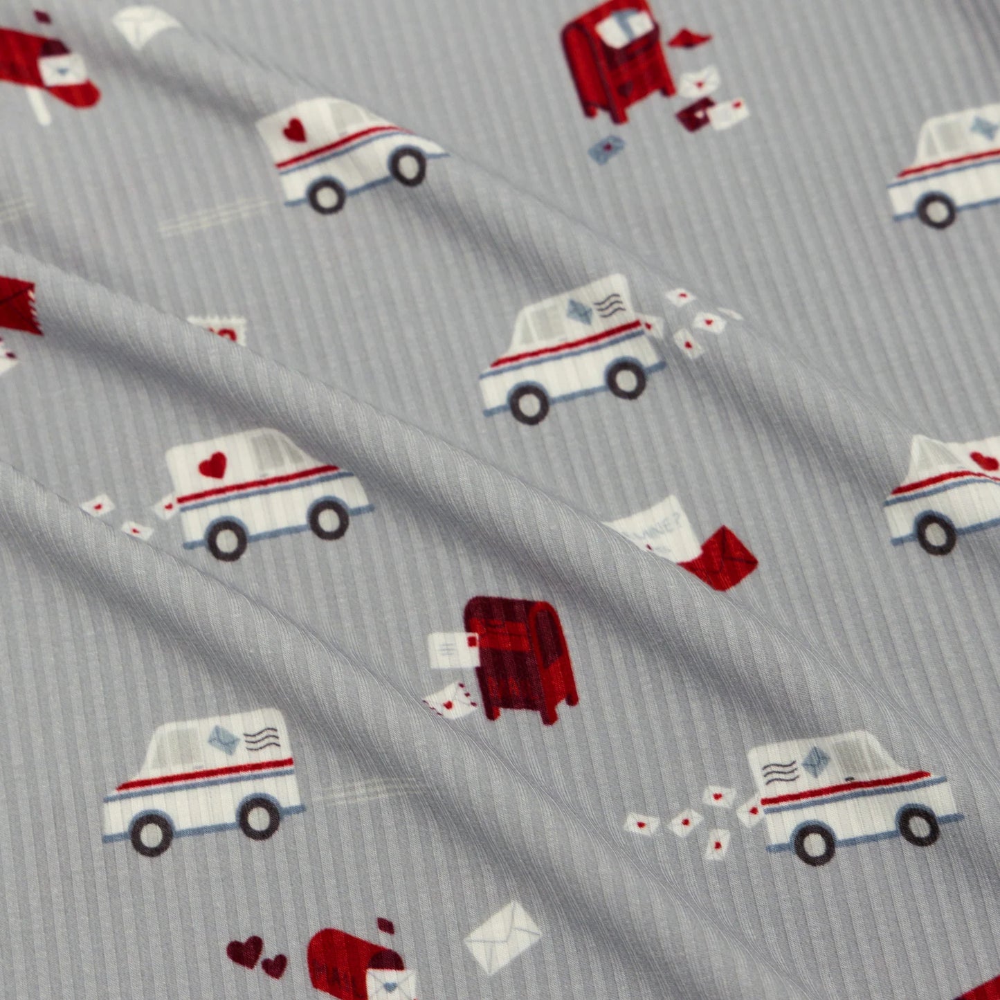 Bamboo Zip Sleeper w Fold-Over Feet | Cupid’s Postal Service