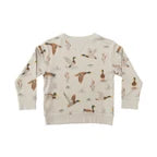Mallard Duck Bamboo French Terry Pullover