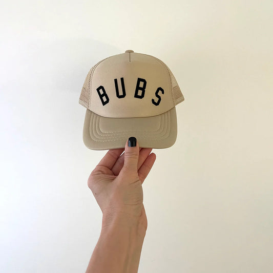 BUBS® Trucker Hat | BEIGE