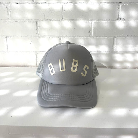 BUBS® Trucker Hat | LIGHT GREY