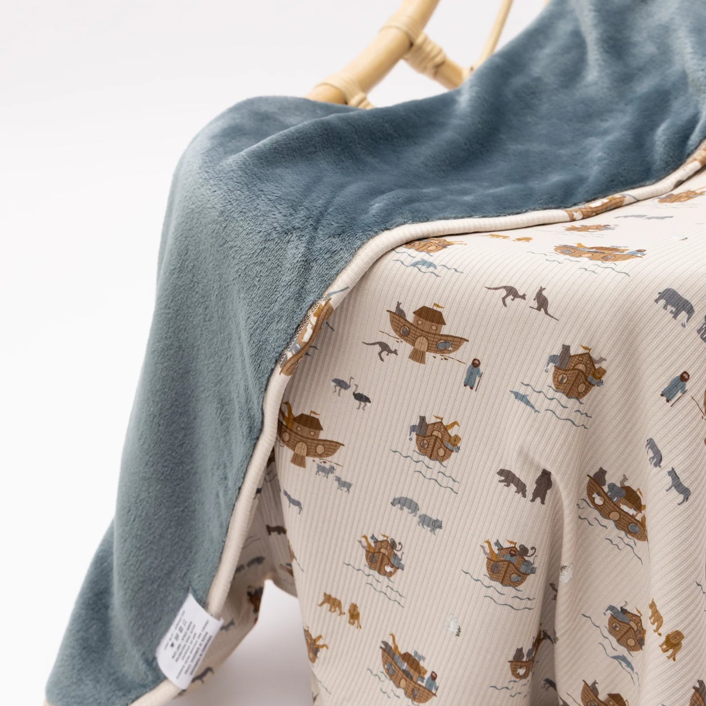 Noah's Ark | Bamboo Plush Blanket