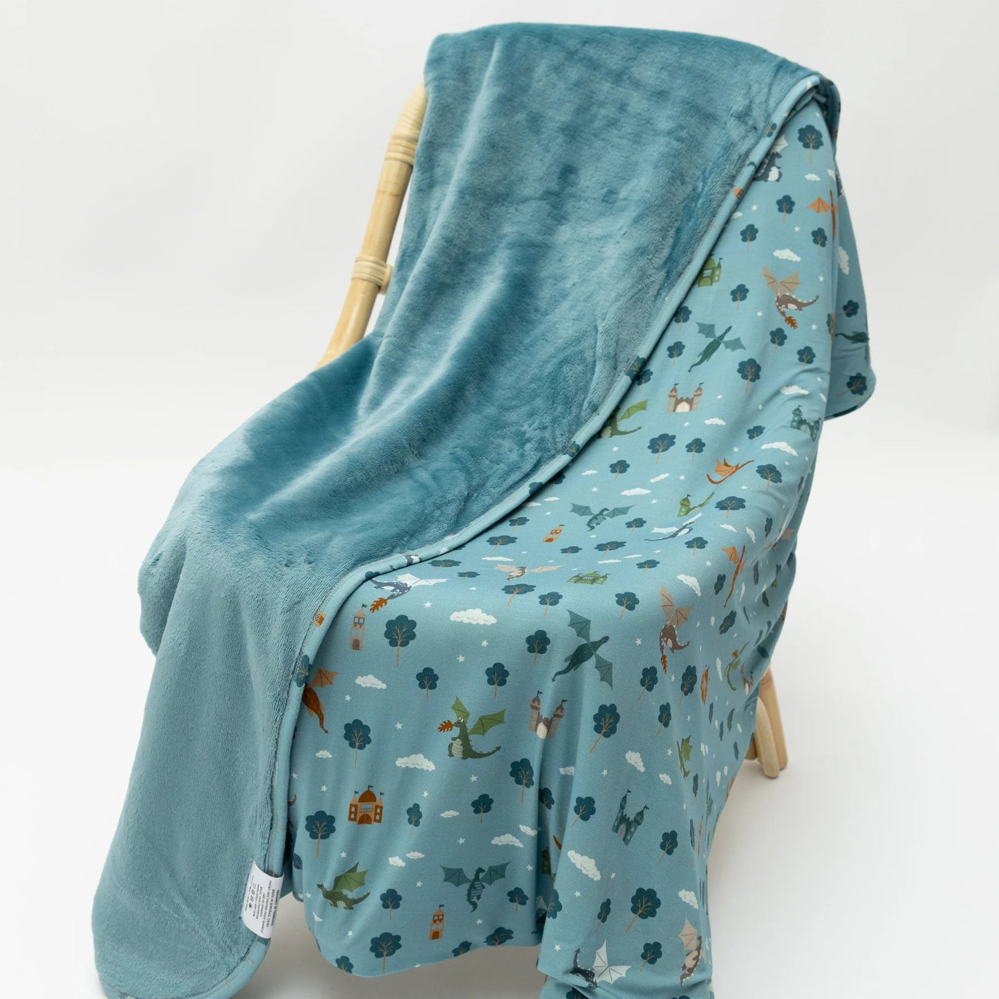 Dragons | Bamboo Plush Blanket