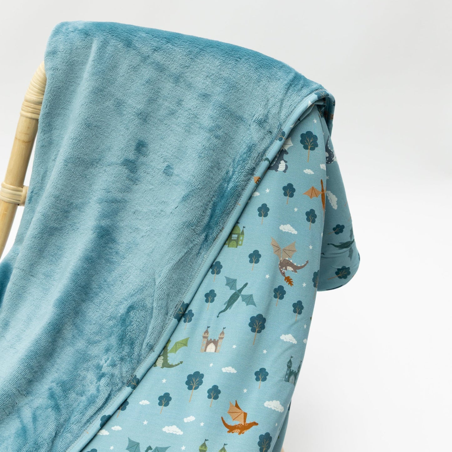 Dragons | Bamboo Plush Blanket