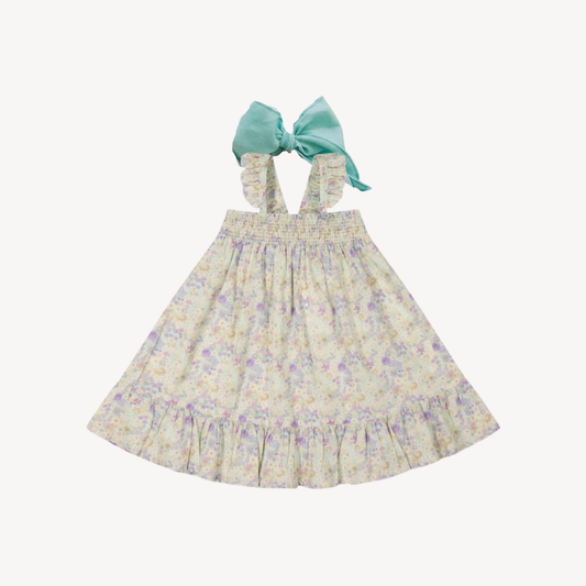 Mayflower Alyssa Dress & Fable Clip Bow (1-2Y)
