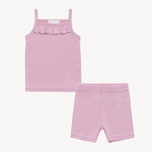 Dahlia Tank & Bike Short Set