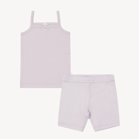 Luna Biker Short & Tank Top Set