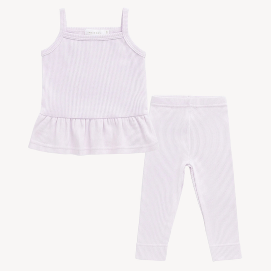 Flutter Tank & Legging Set in Popsicle (1Y)