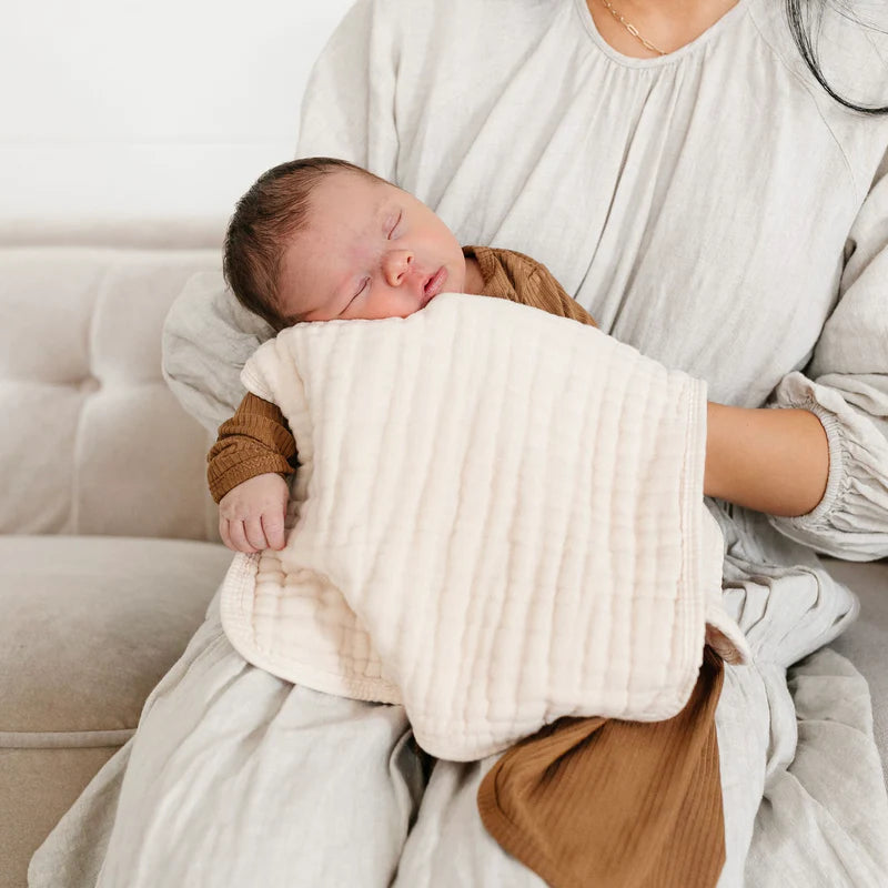 Cloud Muslin Burp Cloth 2 Packs (Multiple Color Options)