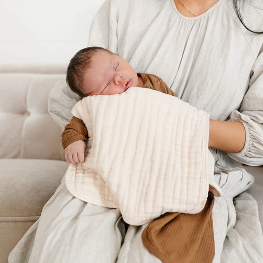 Cloud Muslin Burp Cloth 2 Packs (Multiple Color Options)