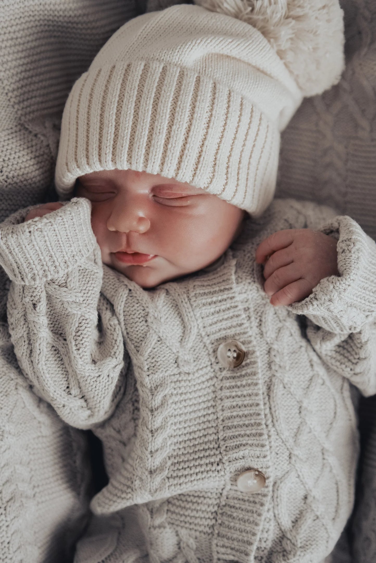 Luna + Luca Cable Knit Jumpsuit