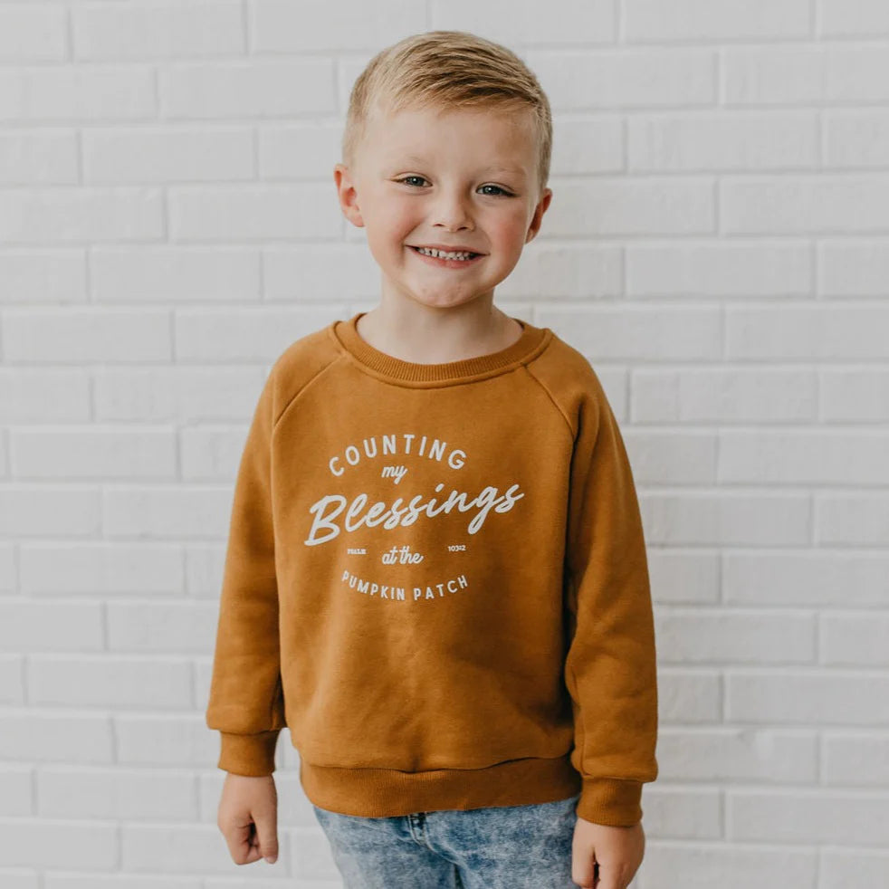 Counting My Blessings at the Pumpkin Patch Sweatshirt