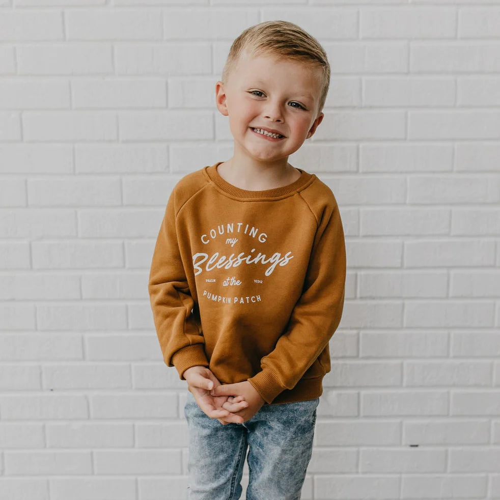 Counting My Blessings at the Pumpkin Patch Sweatshirt