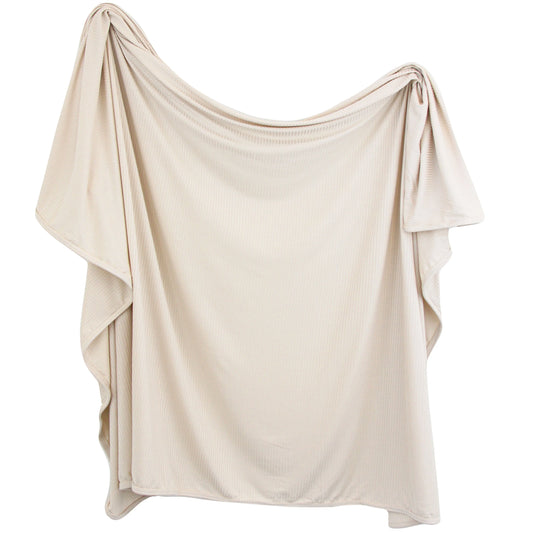 Ribbed Swaddle Blanket | Cove