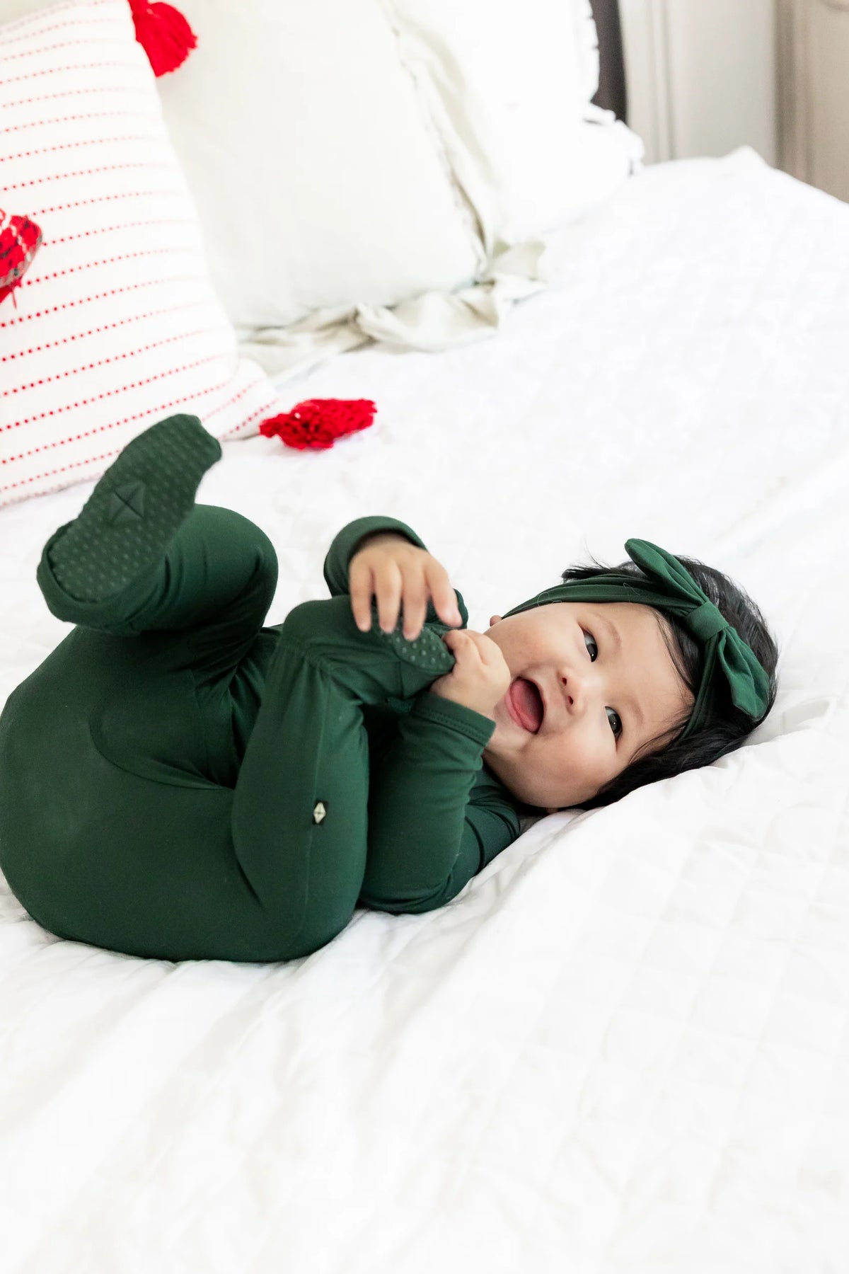 Bamboo Zippered Footie | Cypress
