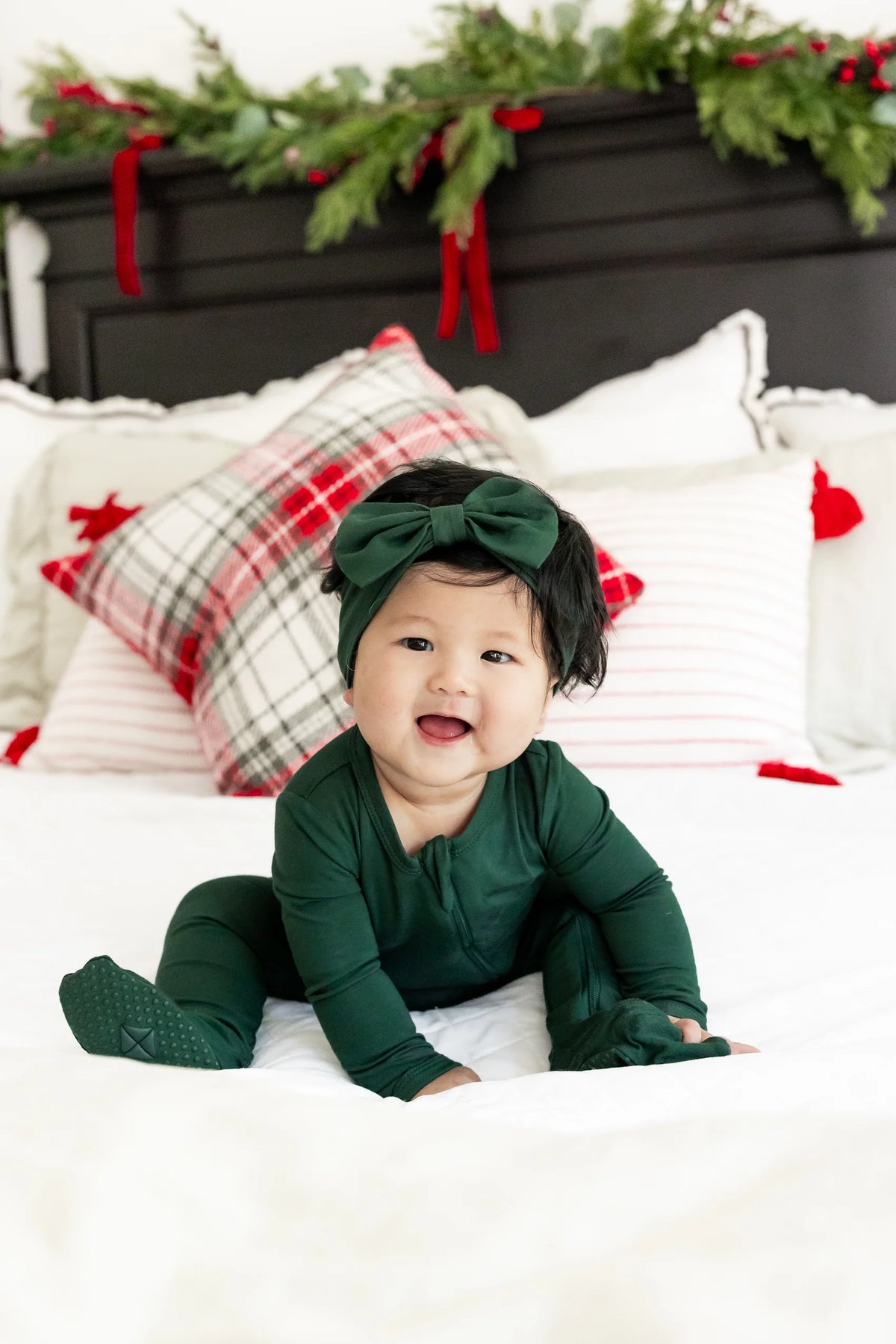 Bamboo Zippered Footie | Cypress