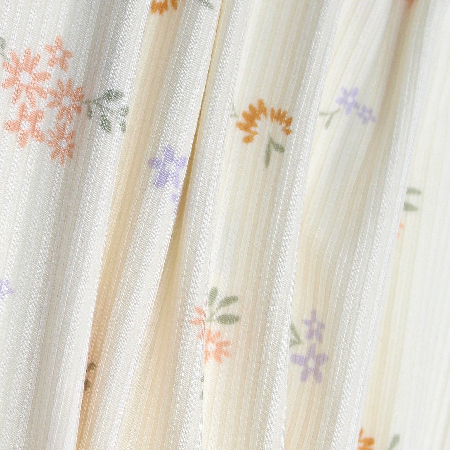 Bamboo Summer Zip Romper | Pastel Floral